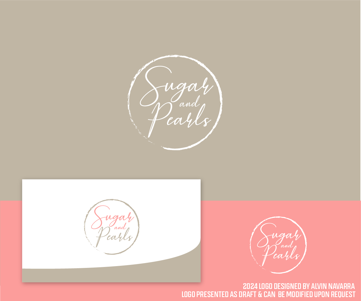Logo Design by alvinnavarra for Sugar and Pearls, LLC | Design #32502989