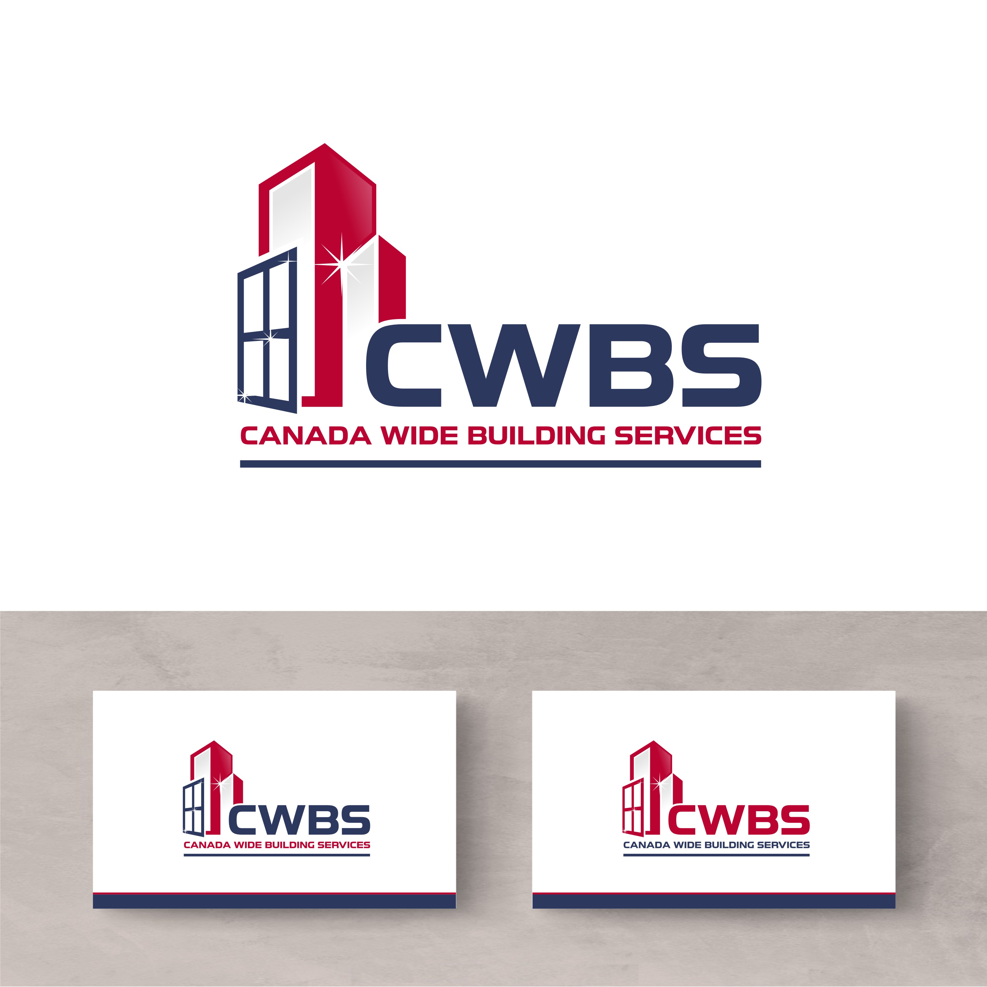 Logo Design by south door for Canada Wide Window Cleaning Inc. | Design #32641415