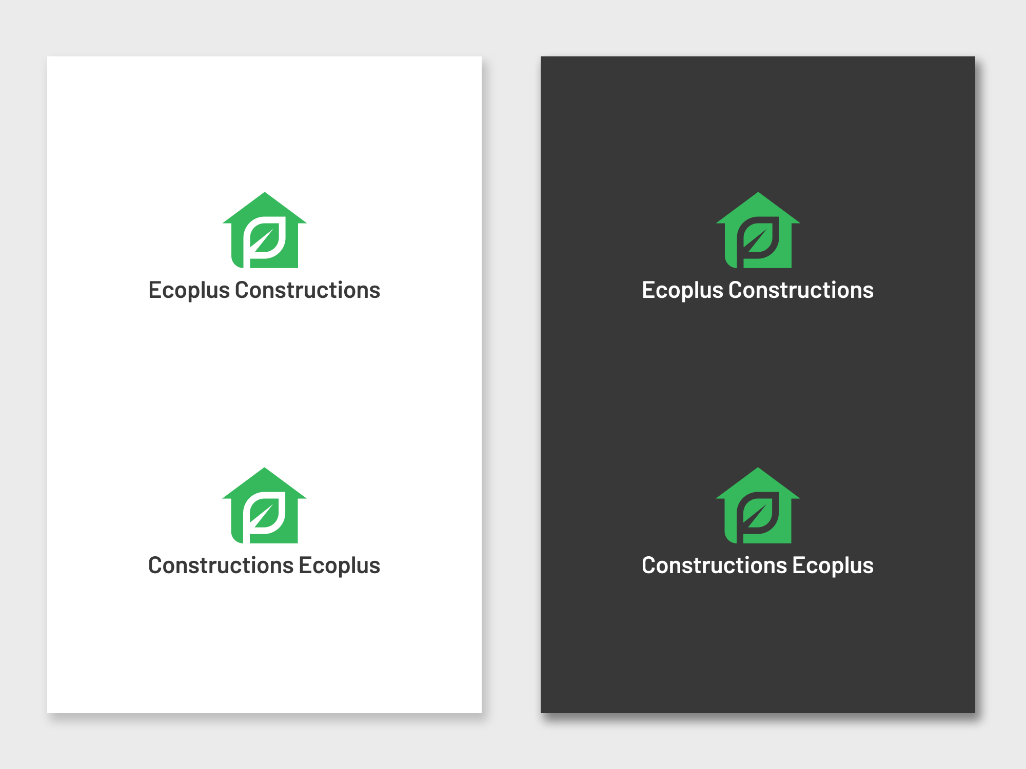 Logo Design by COLOUR CREATIVE for Groupe Ecoplus inc. | Design #32522664