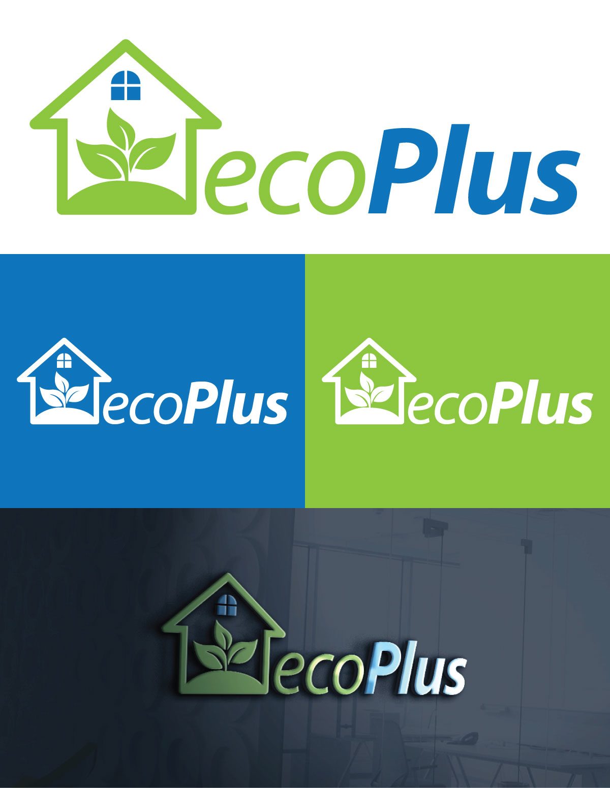 Logo Design by LogoHenter. for Groupe Ecoplus inc. | Design #32488059