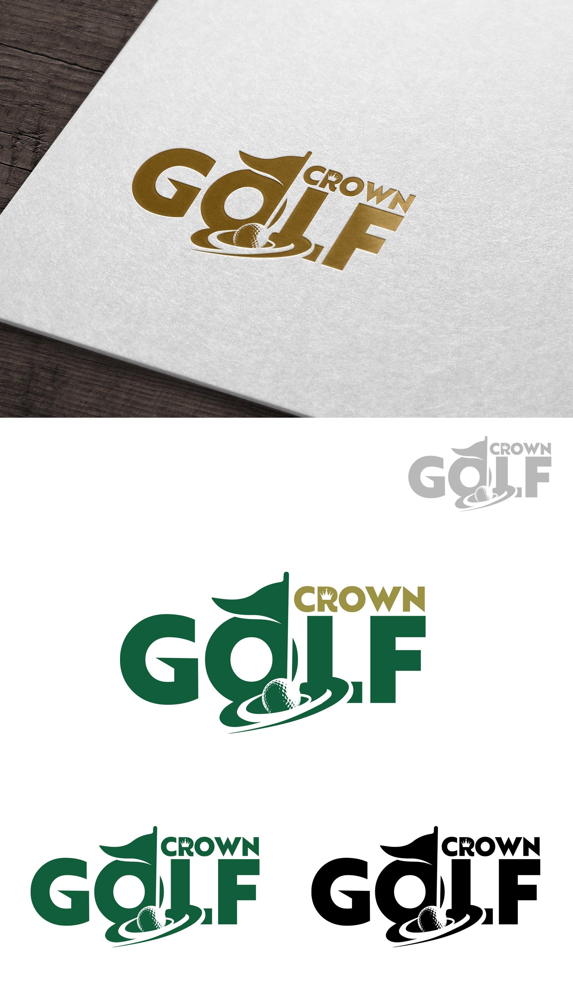 Logo Design by Jelena B for Crown Synthetic Grass Pty Ltd | Design #32482583