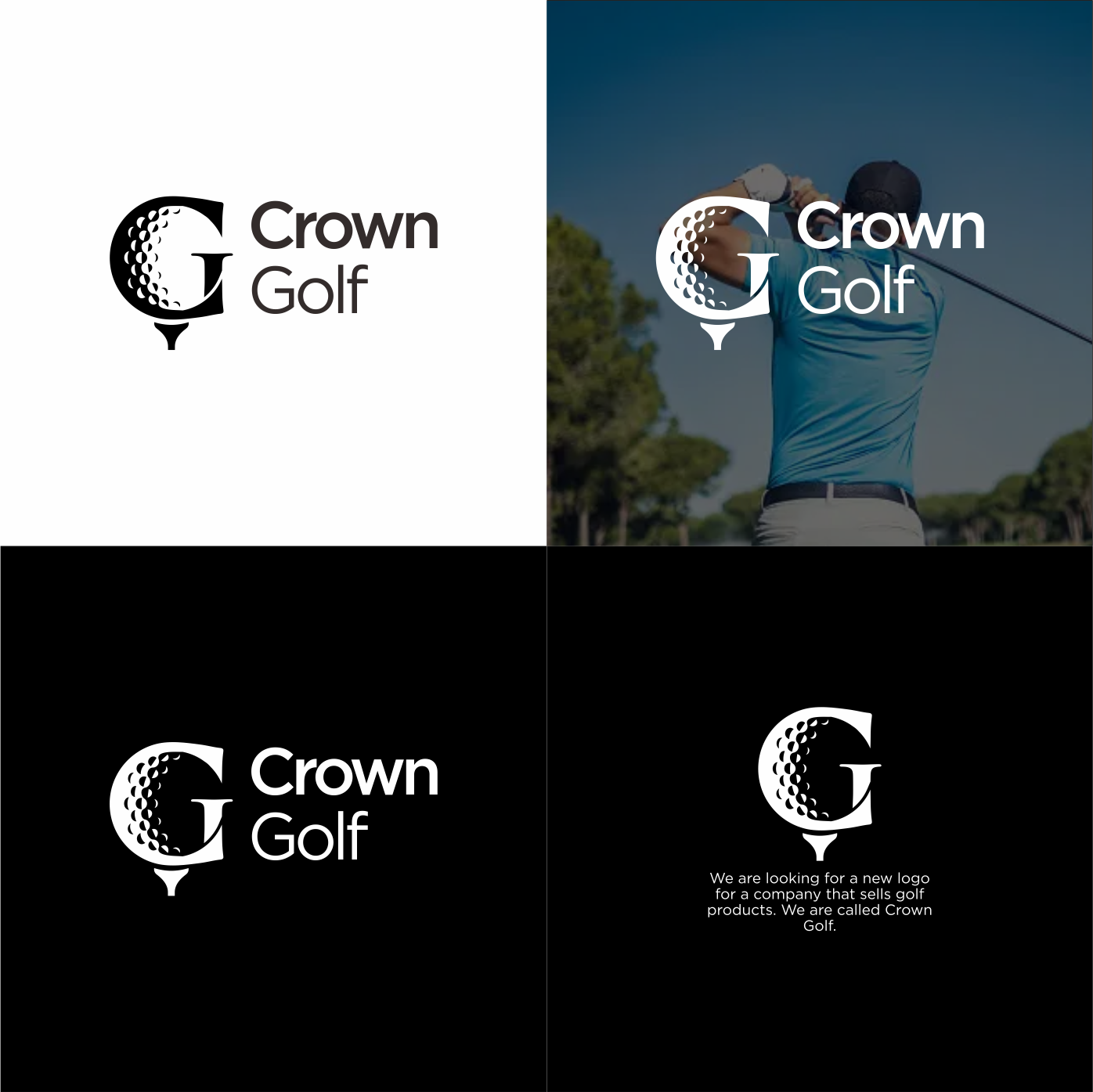 Logo Design by Kusuma Studio for Crown Synthetic Grass Pty Ltd | Design #32483176
