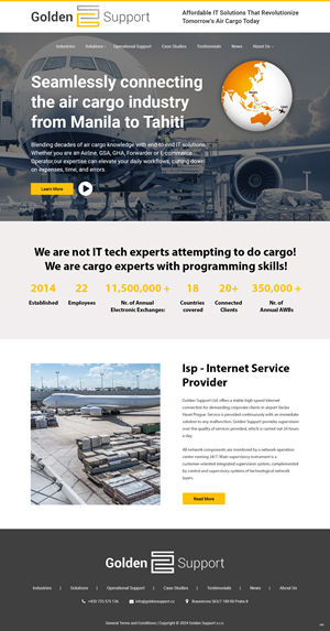 Web Design by pb for Golden Support s.r.o. | Design: #32491914