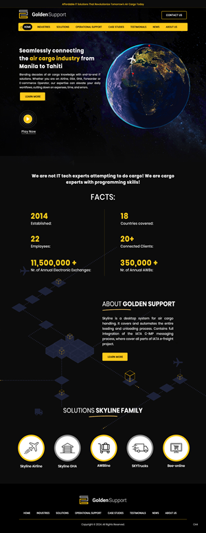 Web Design by pb for Golden Support s.r.o. | Design #32499986