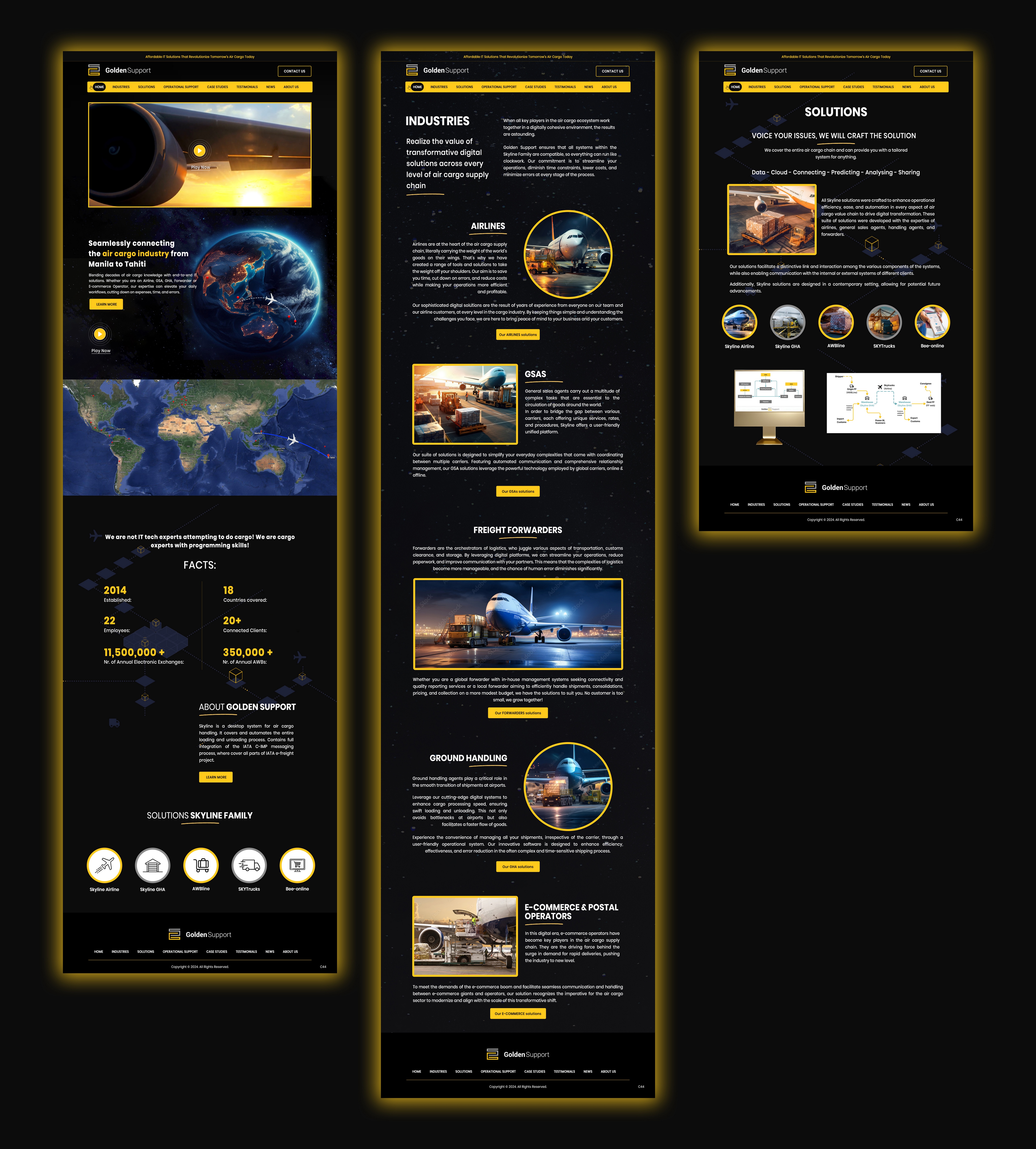 Web Design by pb for Golden Support s.r.o. | Design #32606855