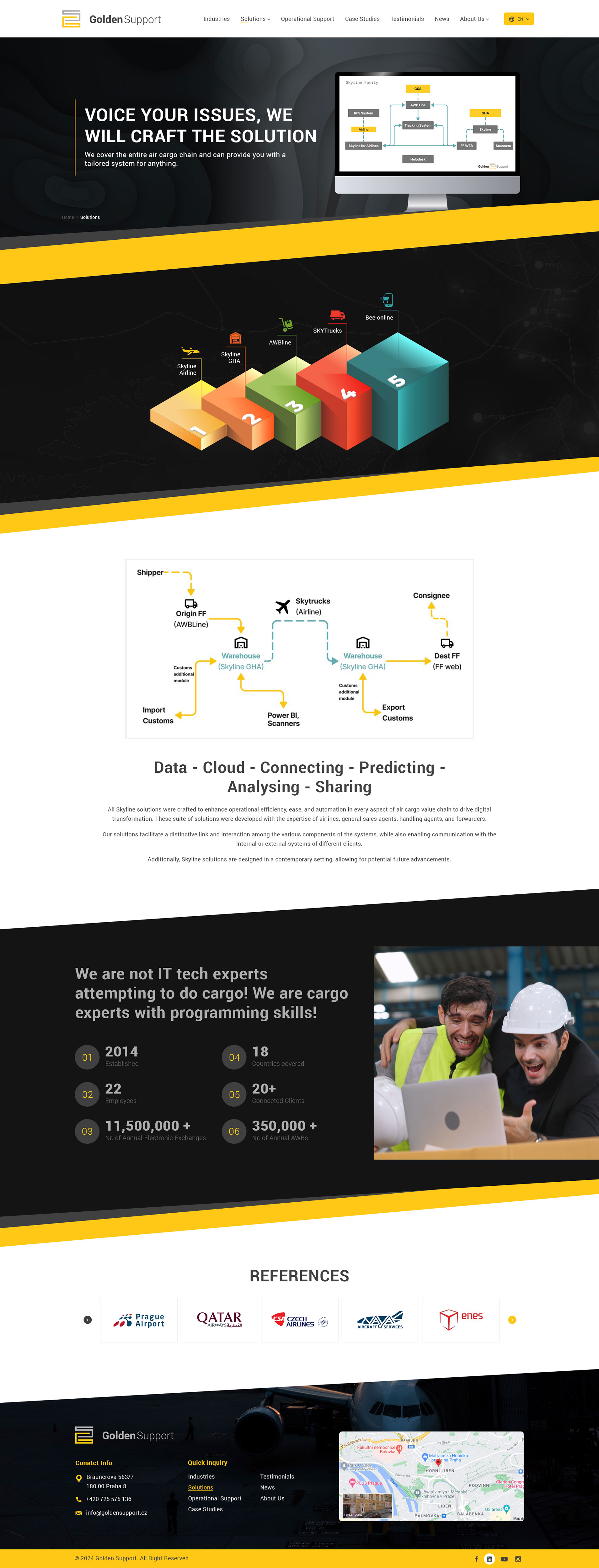 Web Design by Ved Web Services for Golden Support s.r.o. | Design #32552898