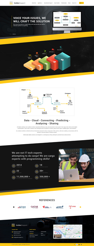 Web Design by Ved Web Services for Golden Support s.r.o. | Design #32552898