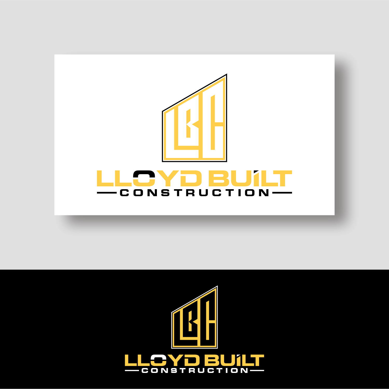 Logo Design by ganesaputu for Lloyd Built Construction | Design #32484255