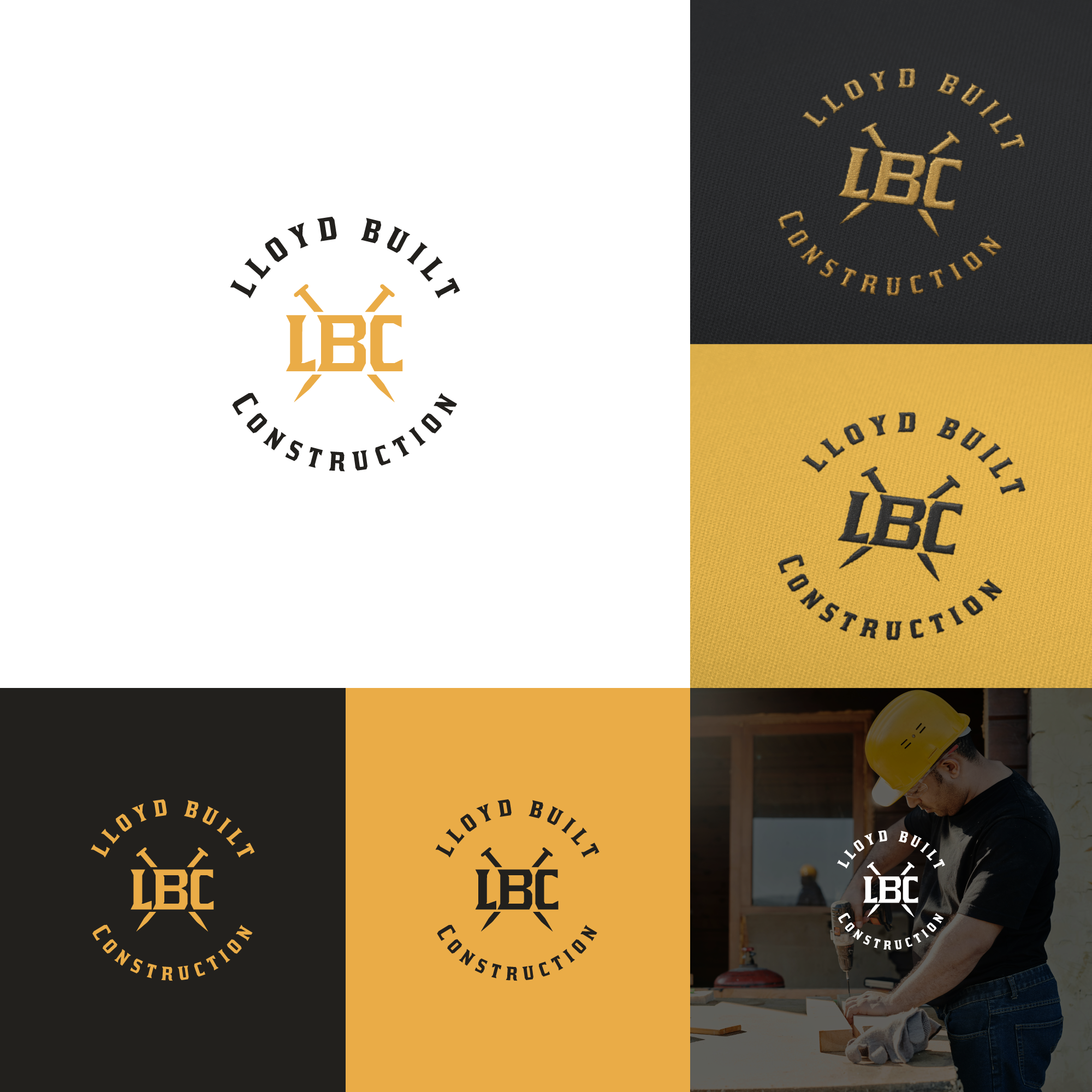 Logo Design by Zak deZign for Lloyd Built Construction | Design #32483083