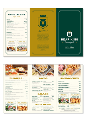 Menu Design by MarkoE