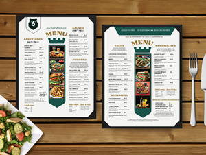 Menu Design by Design Destine for this project | Design #32490933
