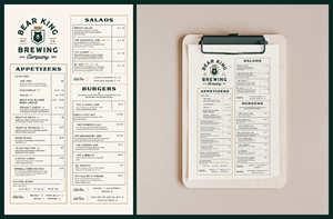 Menu Design by Kore Branding for this project | Design: #32505926