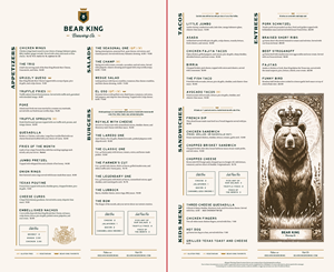 Menu Design by Kore Branding for this project | Design: #32542003