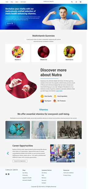 Diseño Wix por Taufik H para este proyecto | Diseño: #32510625