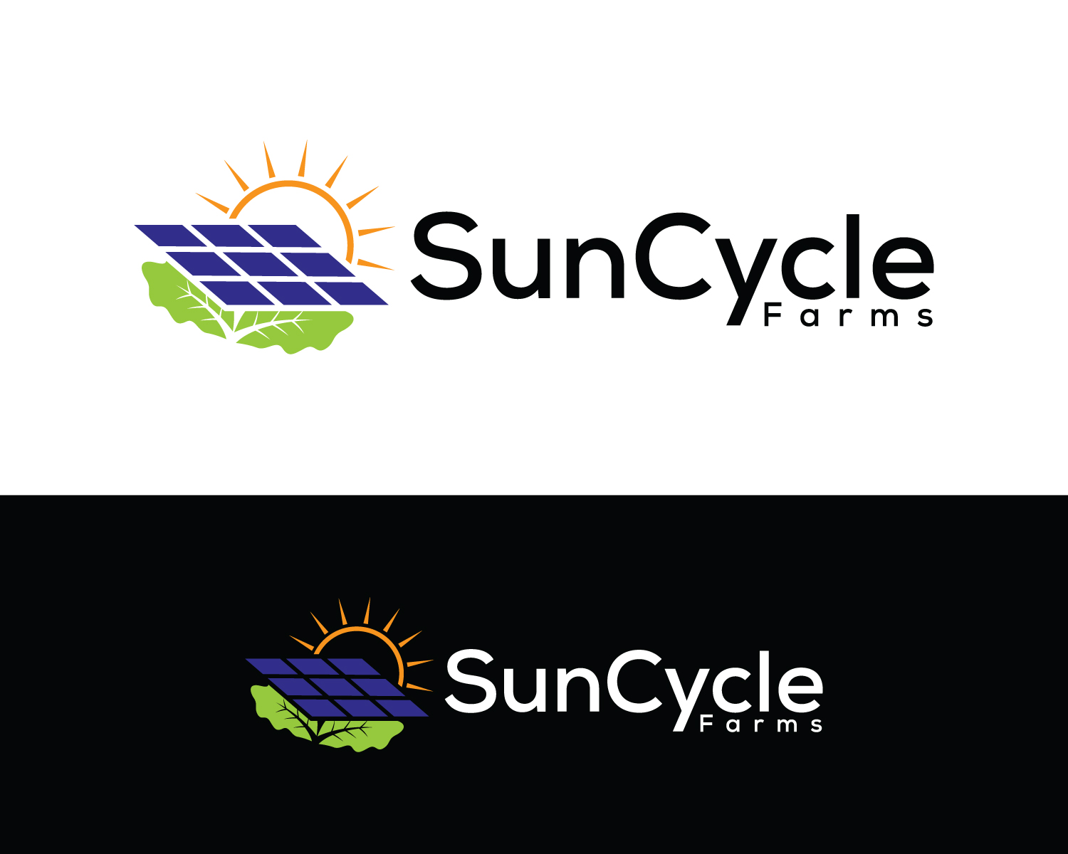 Logo Design by Box Graphic for SunCycle Farms | Design #32486218