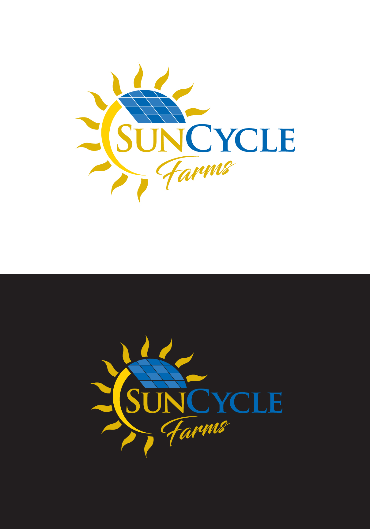 Logo Design by LogoPoko for SunCycle Farms | Design #32493536