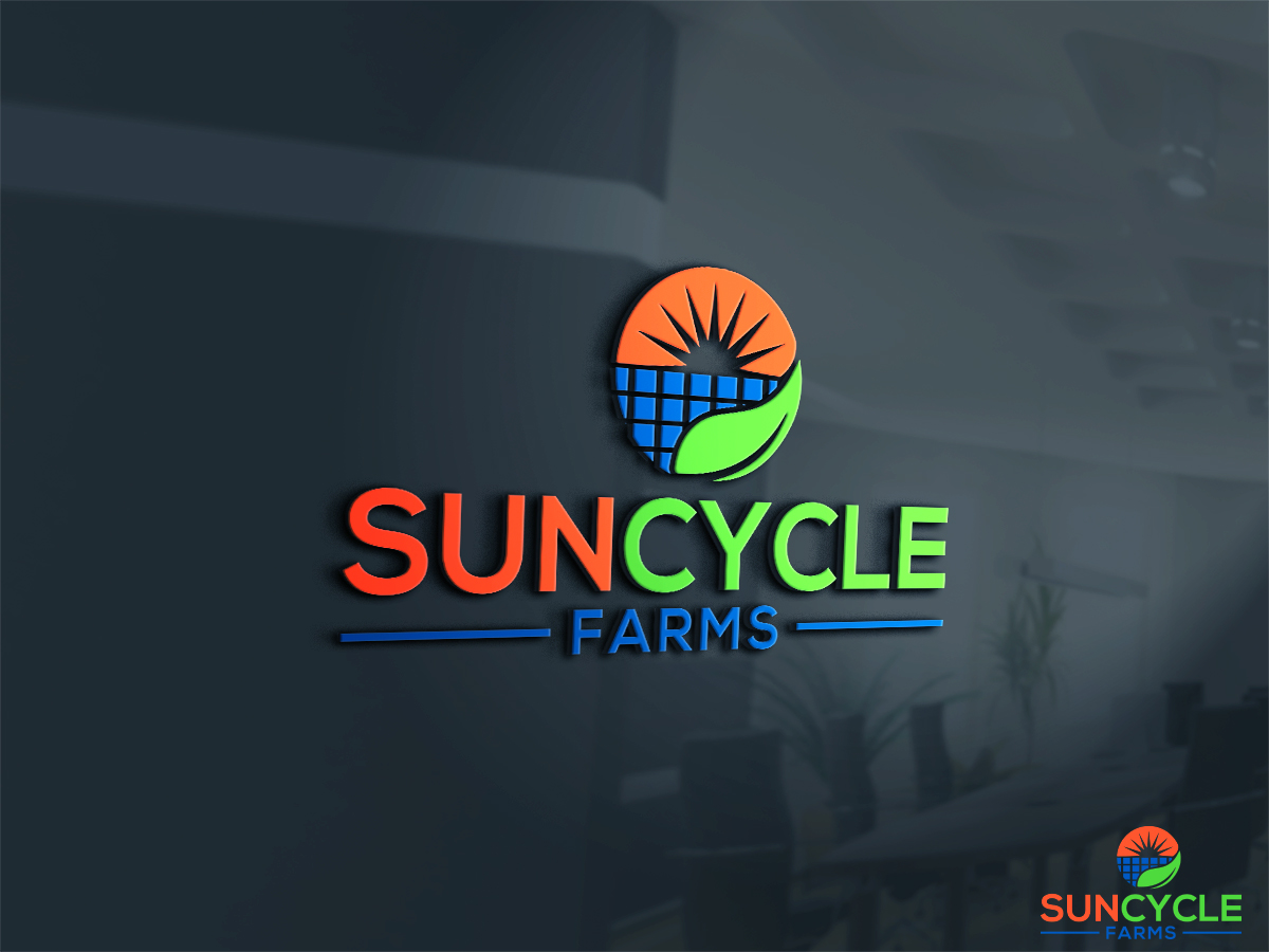 Logo-Design von Maha studio für SunCycle Farms | Design: #32505476