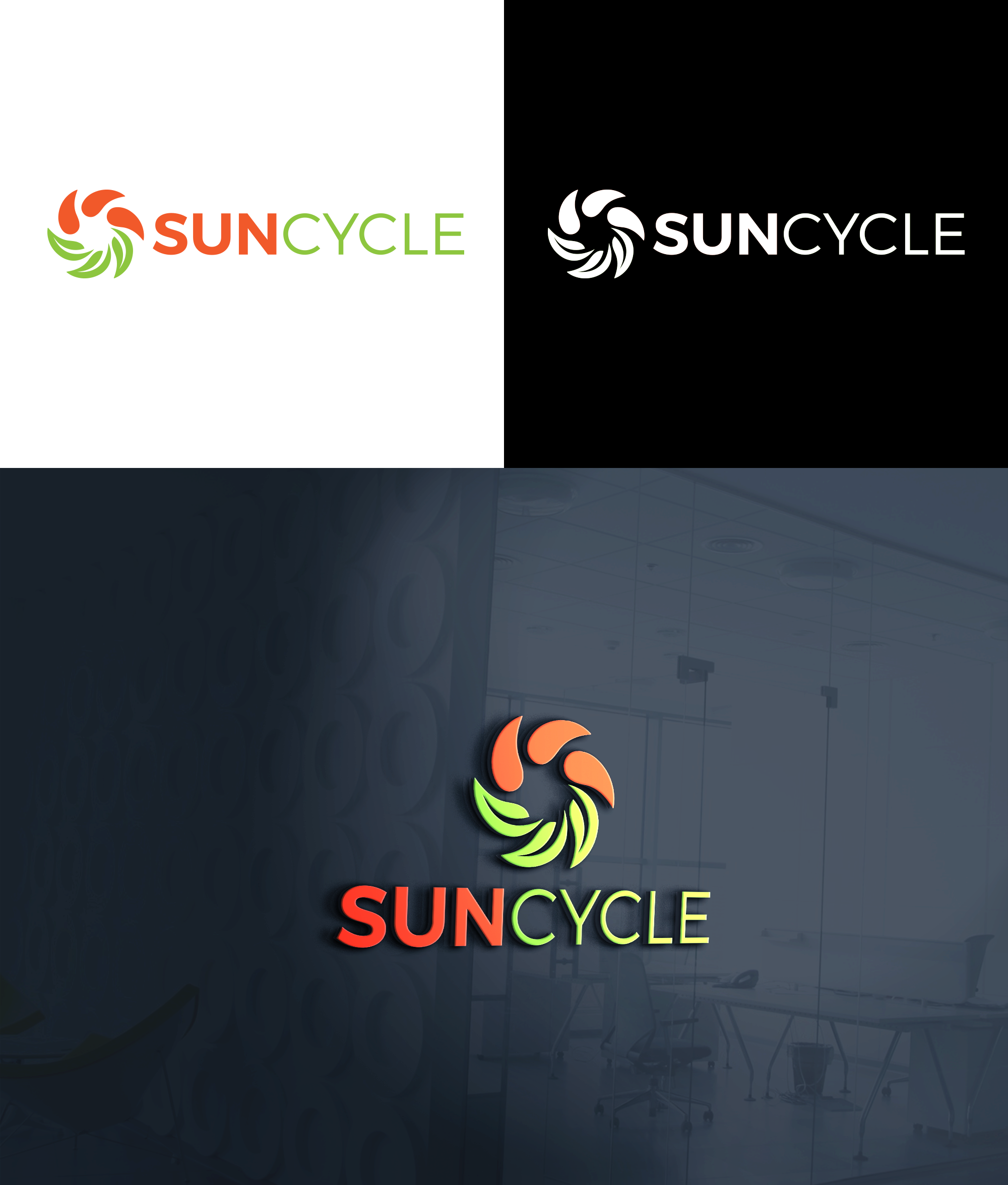 Logo Design by RA-bica for SunCycle Farms | Design #32489220