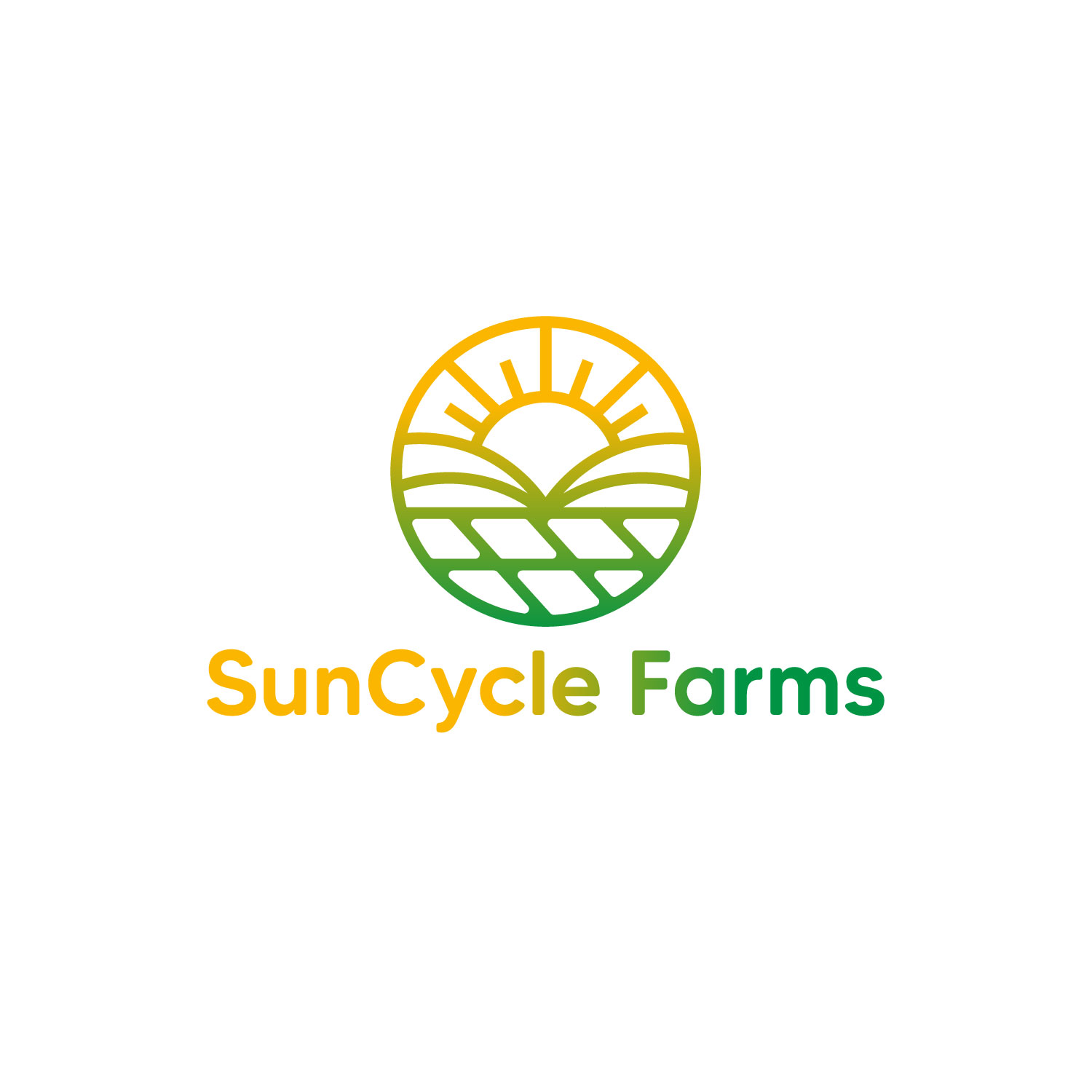 Logo Design by Krold IT Solutions for SunCycle Farms | Design #32490163