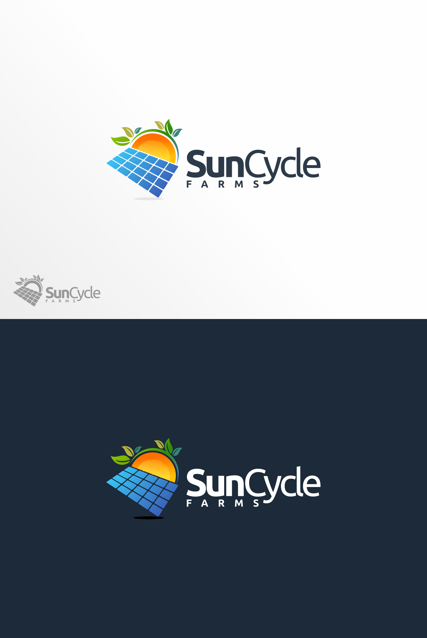 Logo Design by DeaDsn for SunCycle Farms | Design #32488395