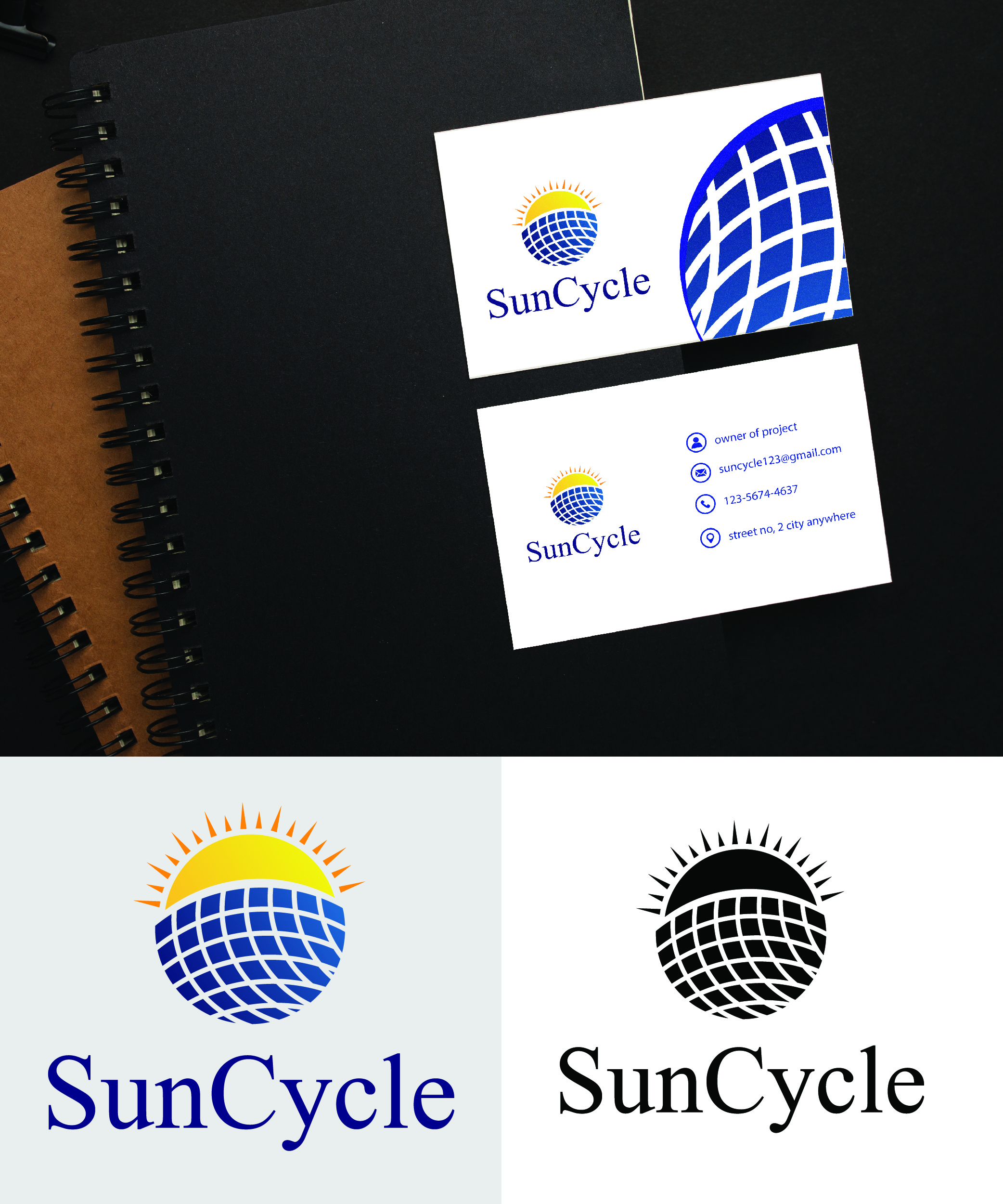 Logo Design by GFXEXPERT474 for SunCycle Farms | Design #32501321