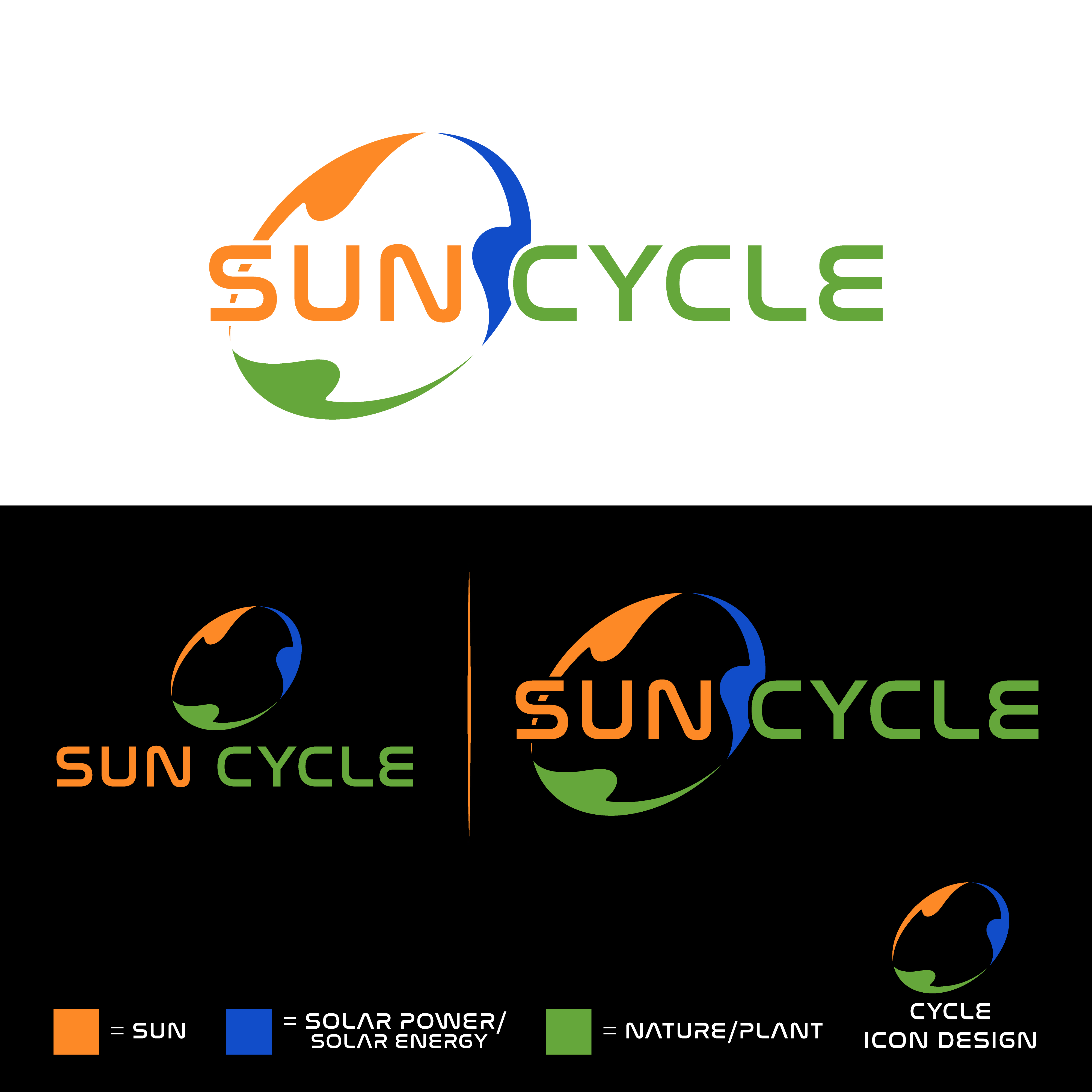 Logo Design by Jibon Chowdhury for SunCycle Farms | Design #32493813