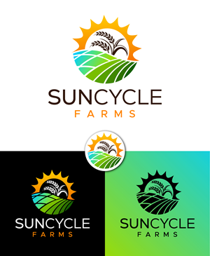 Logo-Design von debdesign für SunCycle Farms | Design: #32499025
