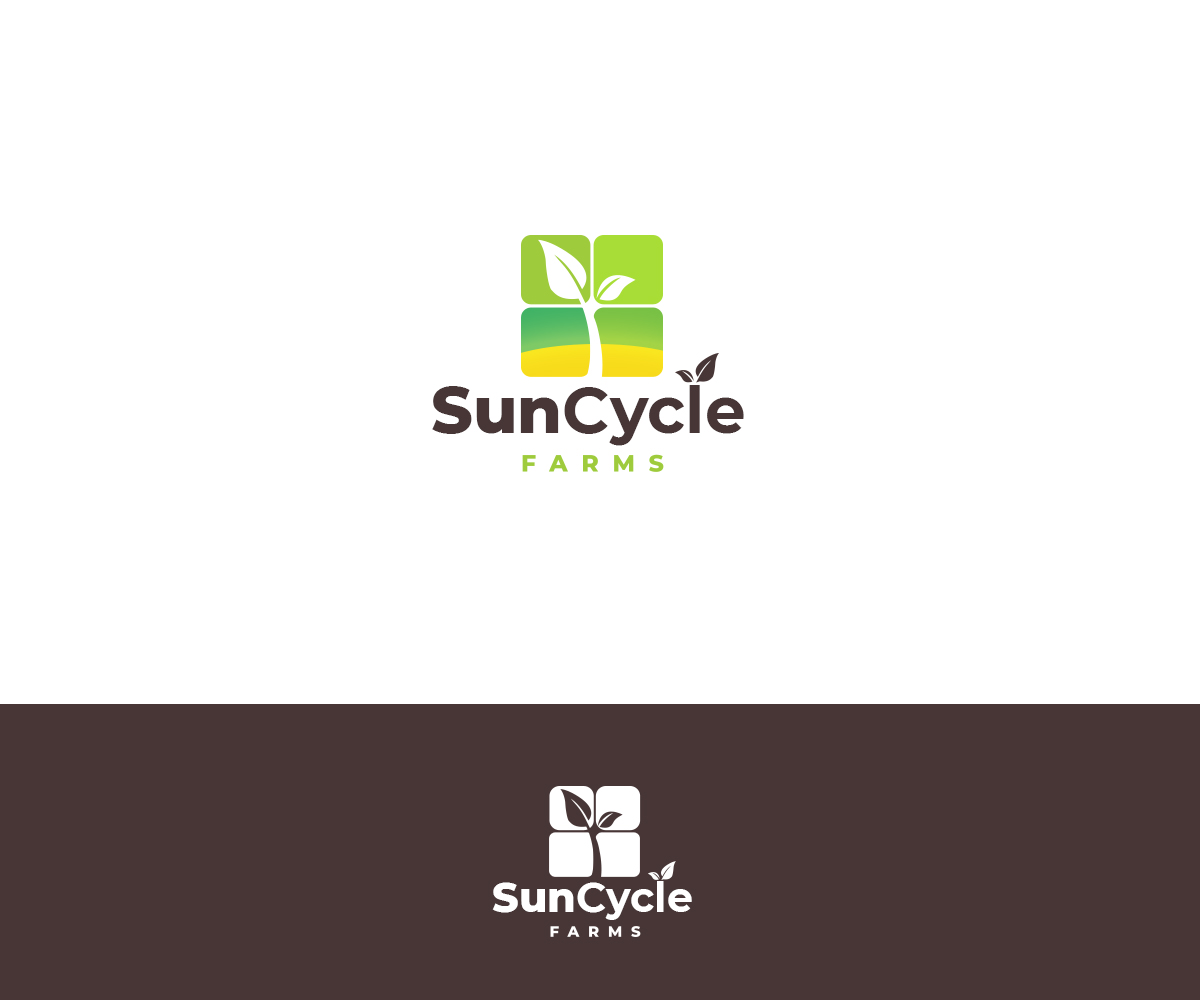 Logo Design by Natan for SunCycle Farms | Design #32498665