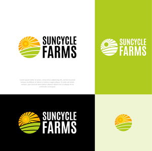 Logo Design by Transformed Design Inc. for SunCycle Farms | Design #32501491