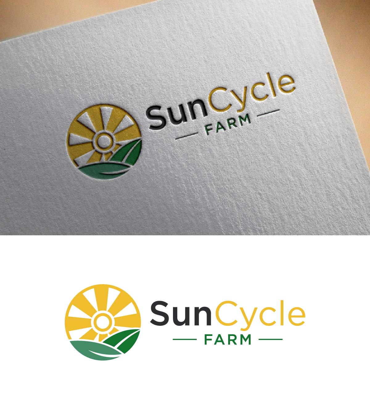 Logo Design by fly  design for SunCycle Farms | Design #32490749