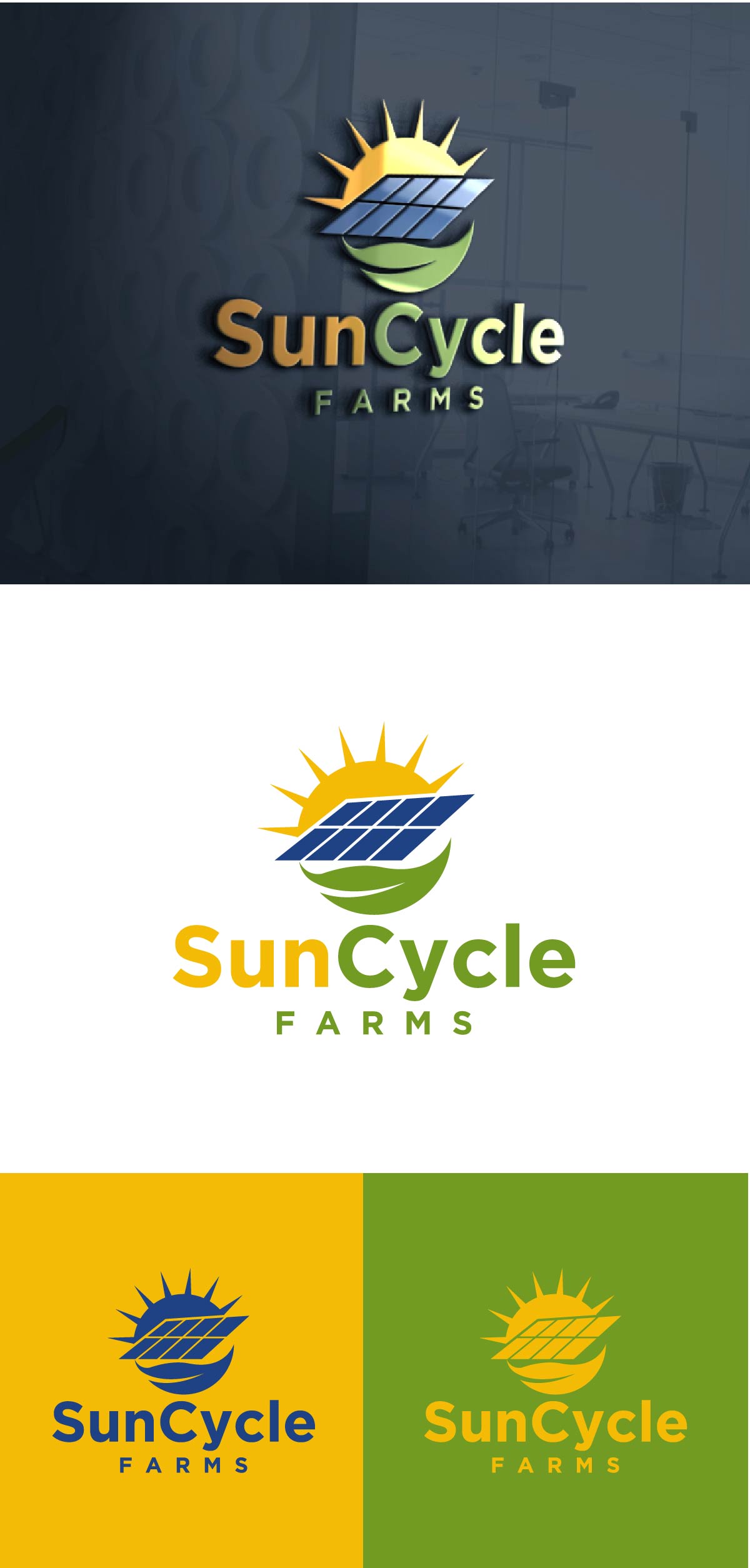 Logo Design by fly  design for SunCycle Farms | Design #32490920