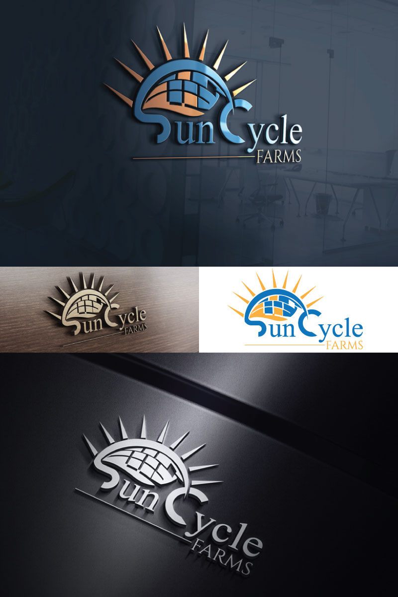 Logo Design by Alaya islam for SunCycle Farms | Design #32496006