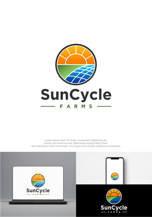Logo Design by M.Syaiful Huda for SunCycle Farms | Design: #32486925