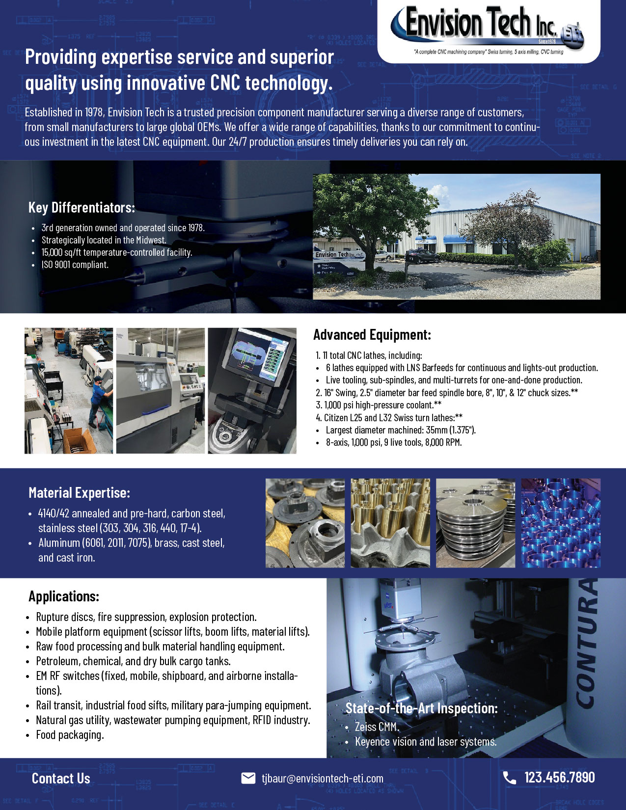 Flyer Design by Fuuma for Envision Tech Inc | Design #32500107