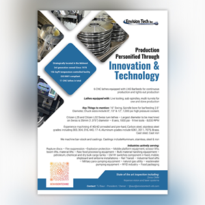 Flyer Design by YourLogoMaster for Envision Tech Inc | Design: #32507550