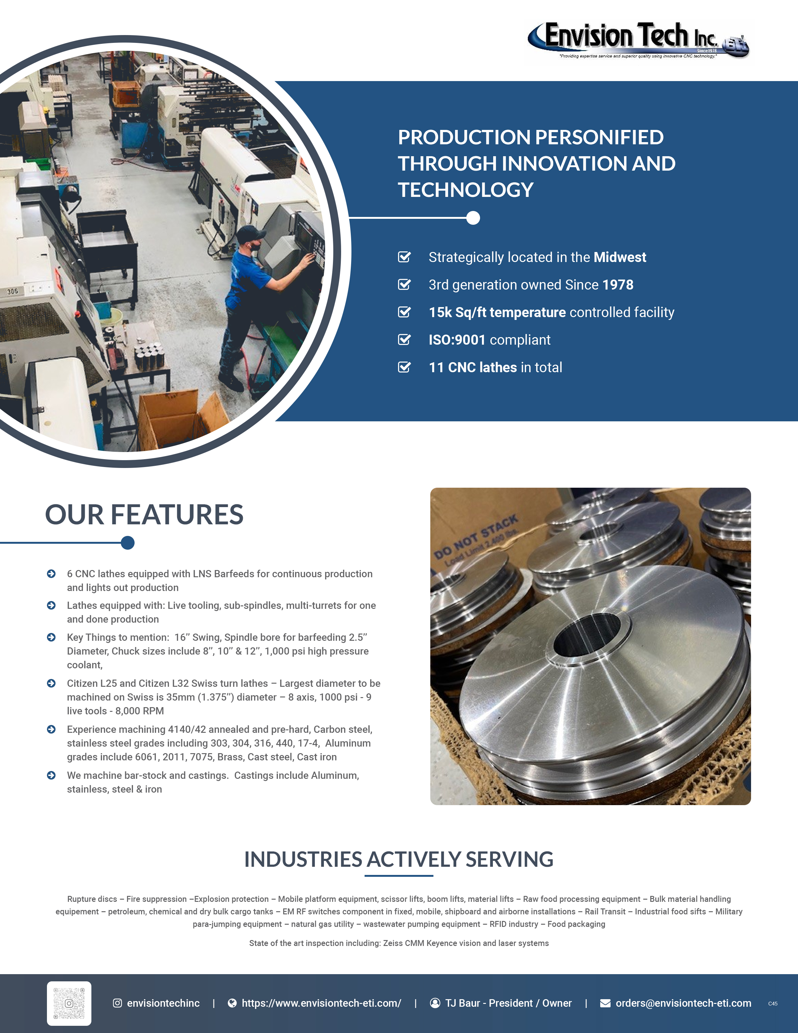 Flyer Design by pb for Envision Tech Inc | Design #32514258