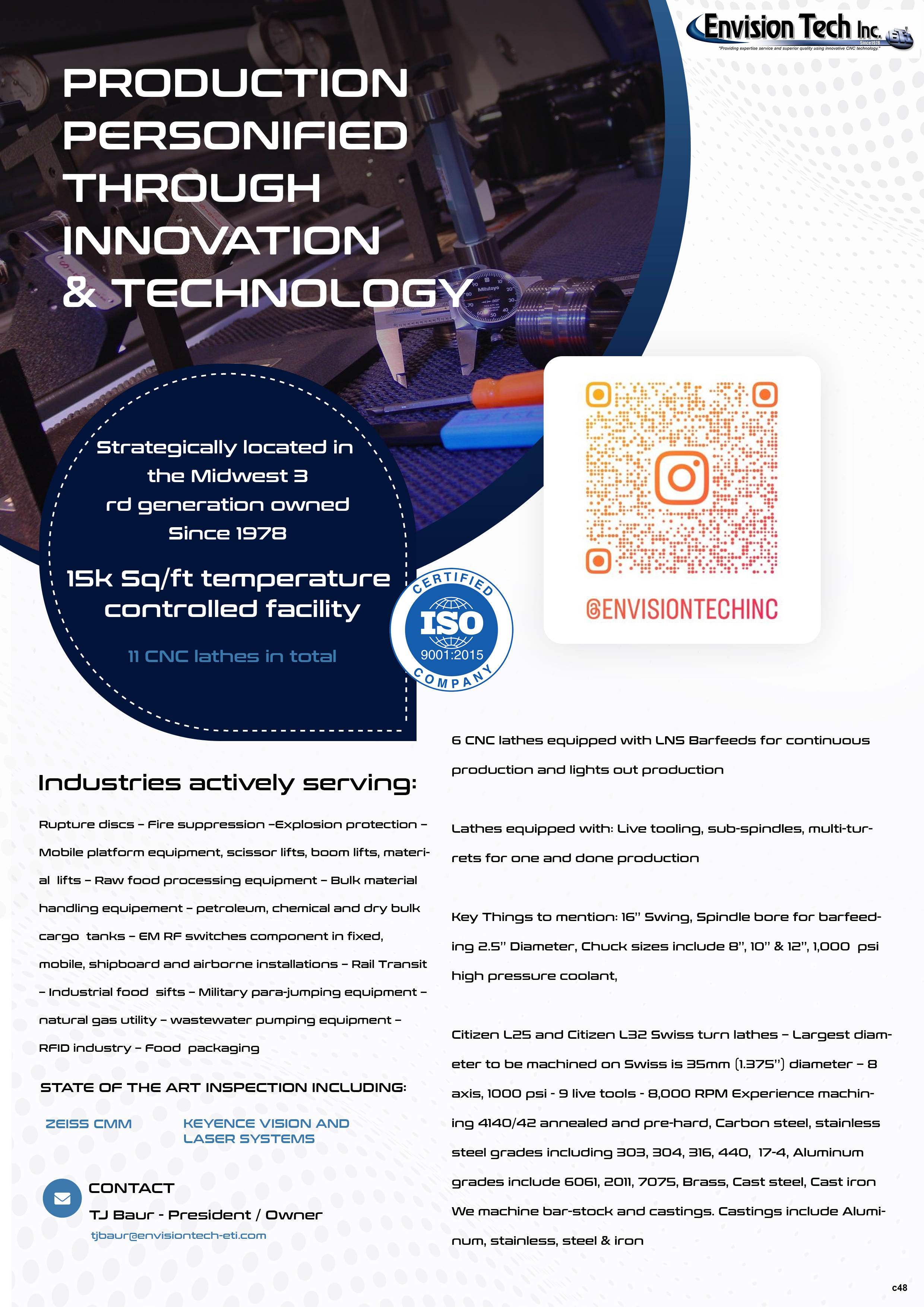 Flyer Design by pb for Envision Tech Inc | Design #32514259