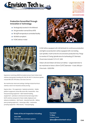 Flyer Design by pb for Envision Tech Inc | Design: #32514260