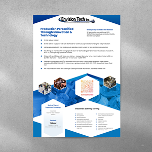 Flyer Design by pb for Envision Tech Inc | Design: #32514261