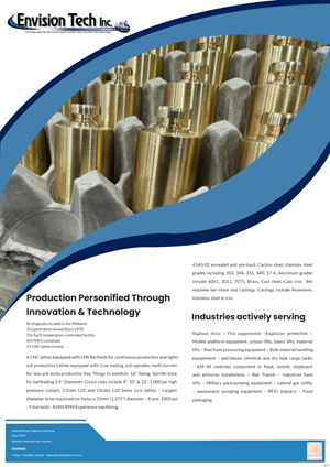 Flyer Design by pb for Envision Tech Inc | Design: #32514265