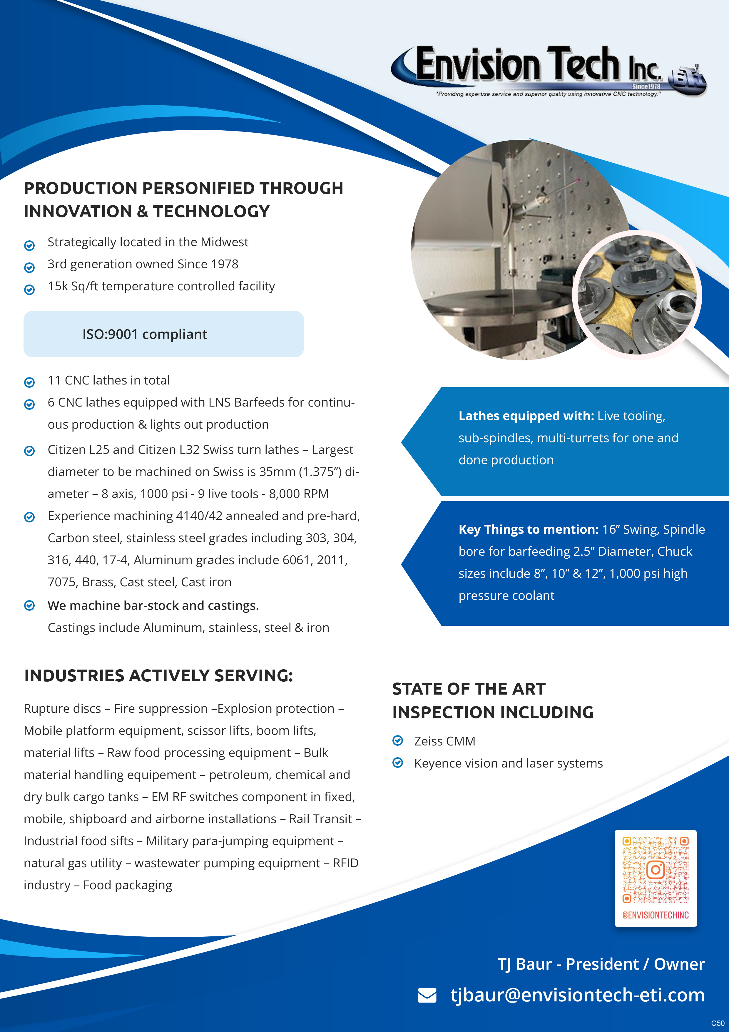 Flyer Design by pb for Envision Tech Inc | Design #32514269