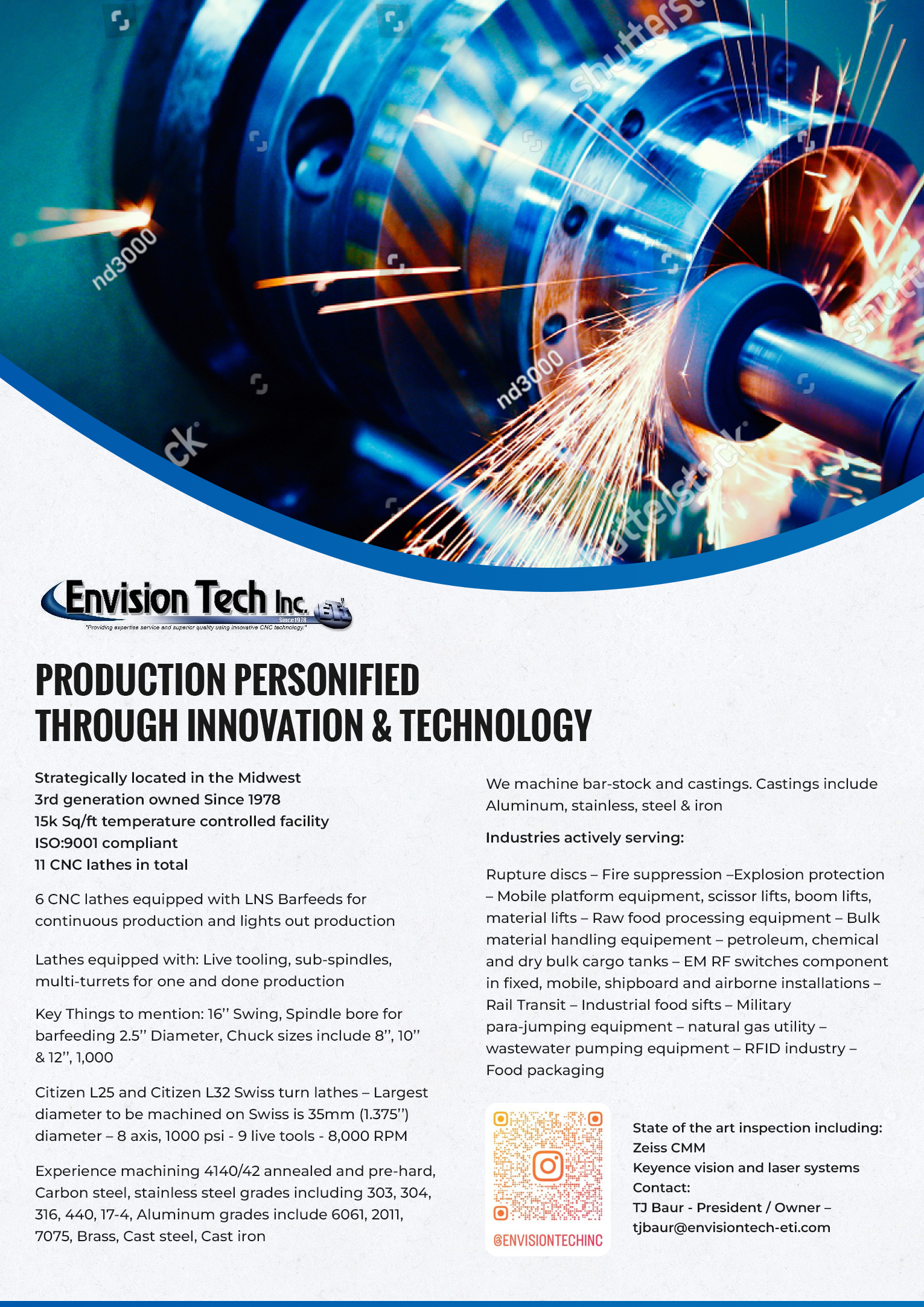 Flyer Design by pb for Envision Tech Inc | Design #32524991