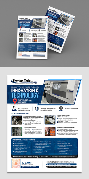 Flyer Design by debdesign for Envision Tech Inc | Design: #32500965