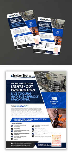 Flyer Design by debdesign for Envision Tech Inc | Design: #32527817