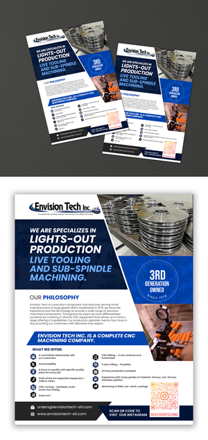 Flyer Design by debdesign for Envision Tech Inc | Design: #32527843