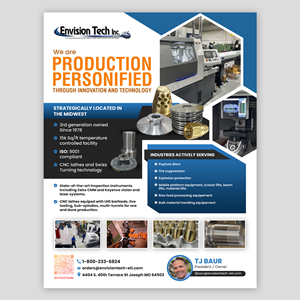 Diseño de Flyer por debdesign para Envision Tech Inc | Diseño: #32602434