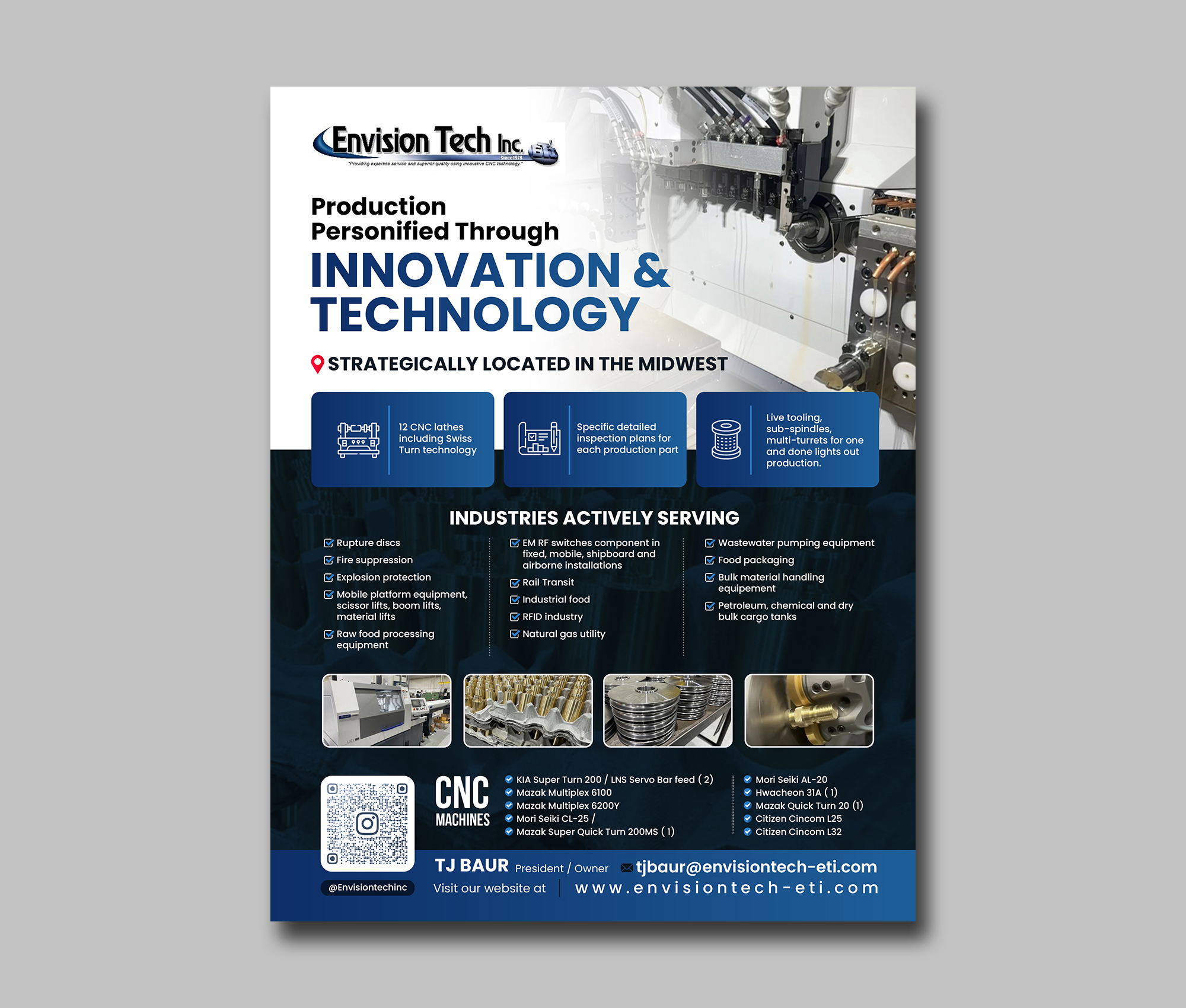 Flyer Design by debdesign for Envision Tech Inc | Design #32620307