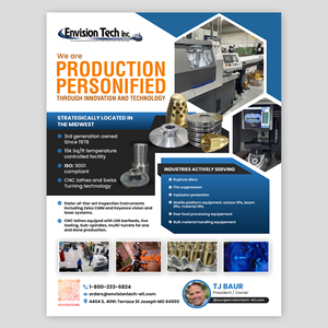 Diseño de Flyer por debdesign para Envision Tech Inc | Diseño: #32639048