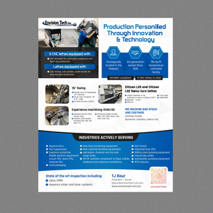 Flyer Design by Stan$oul for Envision Tech Inc | Design: #32521026