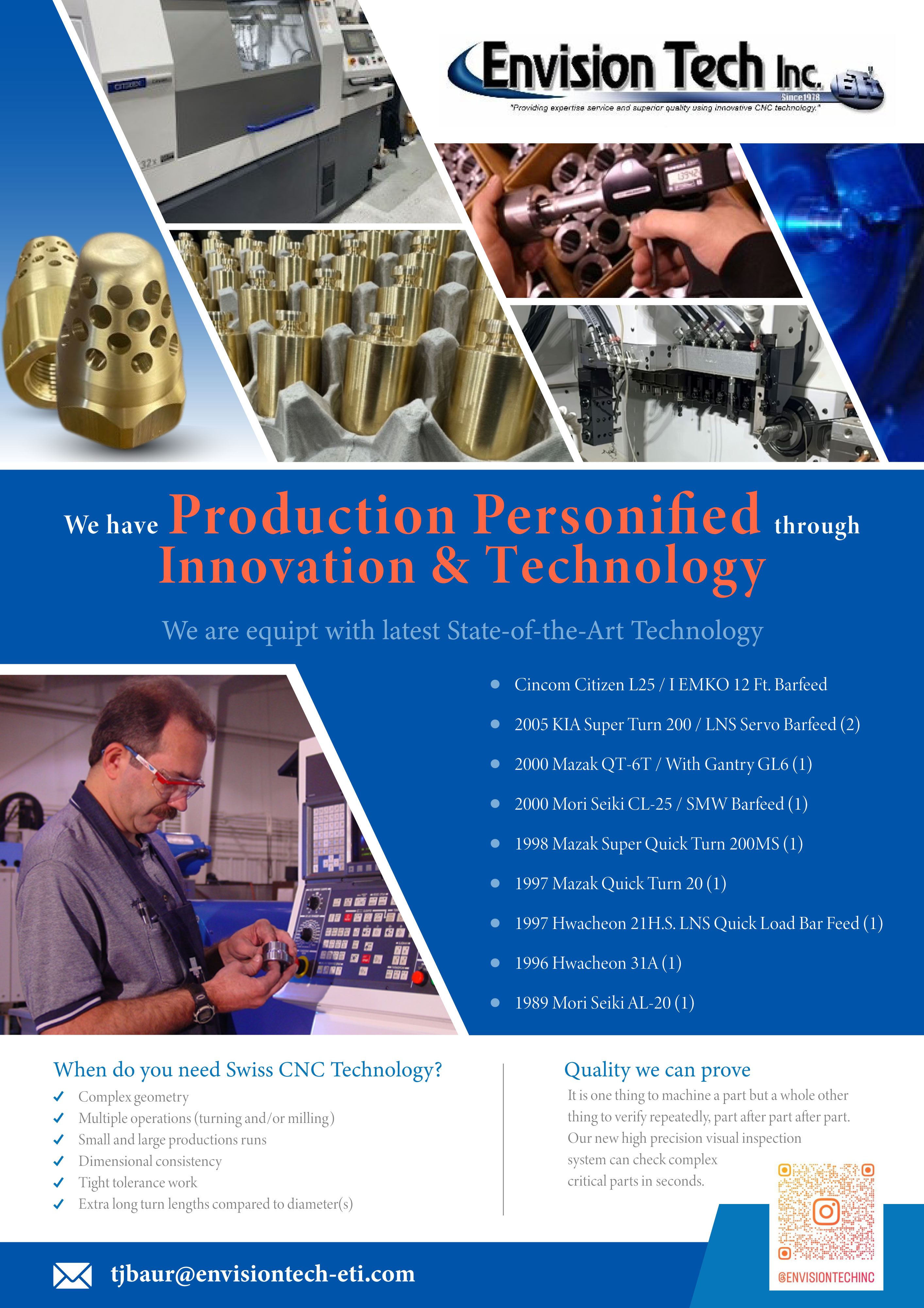 Flyer Design by Impressive Designs for Envision Tech Inc | Design #32520596